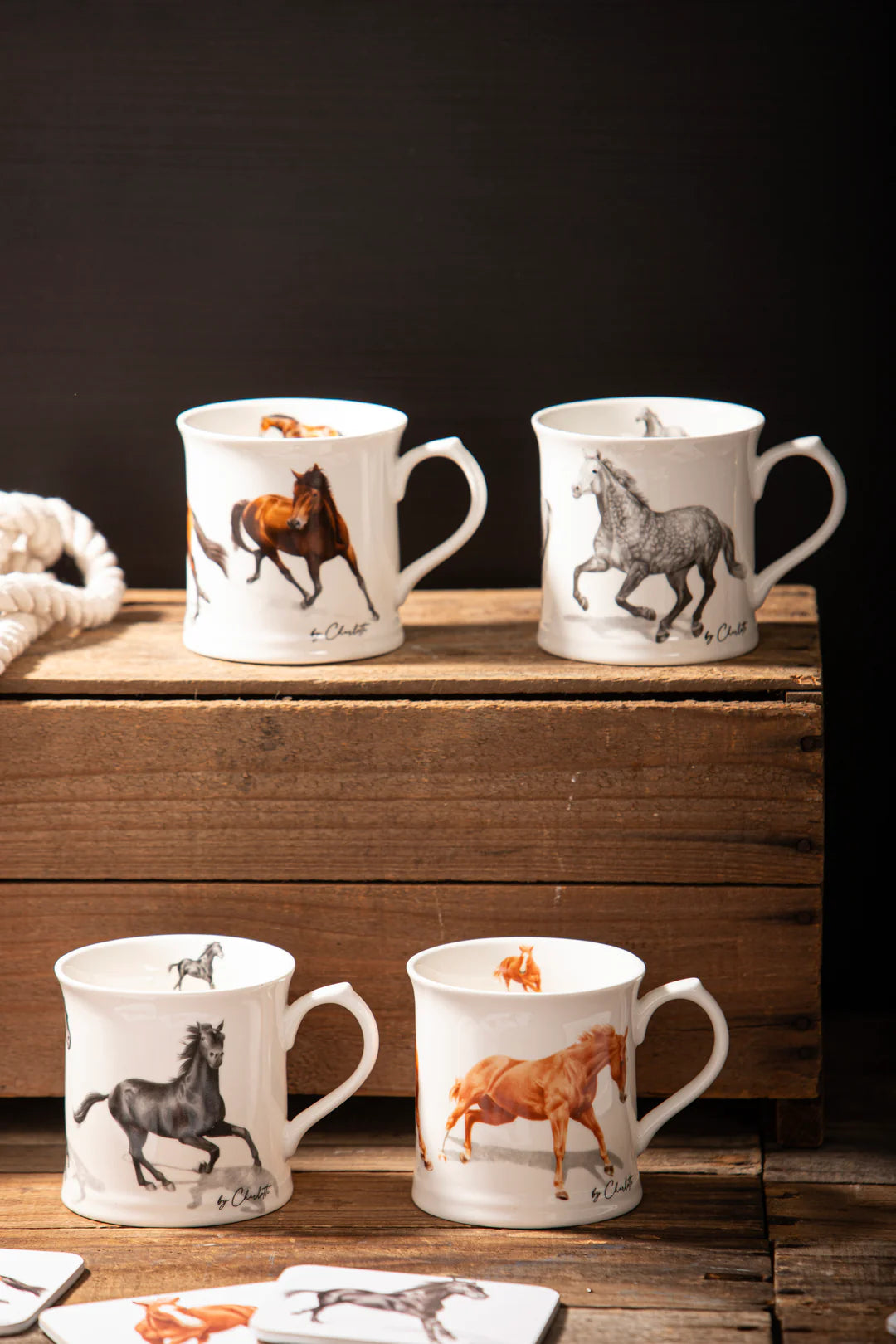 Ashdene Horses by Charlotte Black Mug