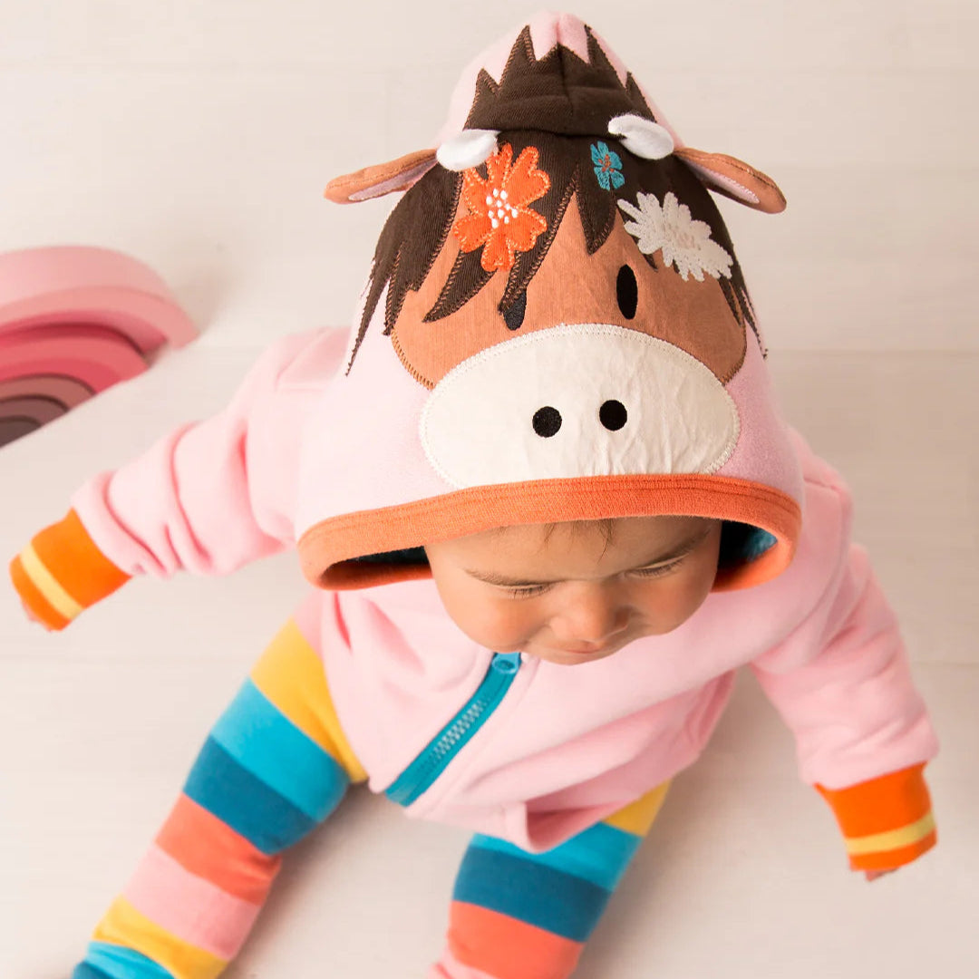 Bonnie Highland Cow Hoodie