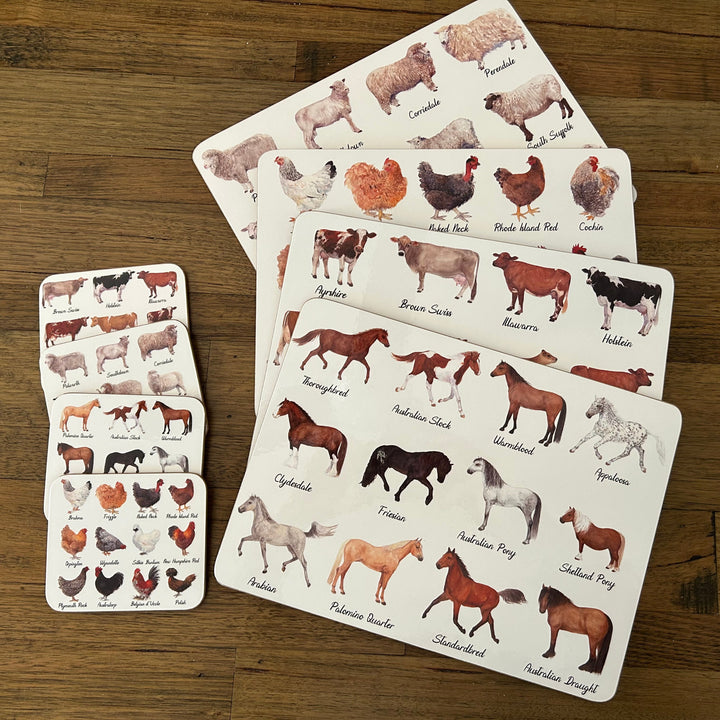 Ashdene Best in Breed 6 Pack Placemats