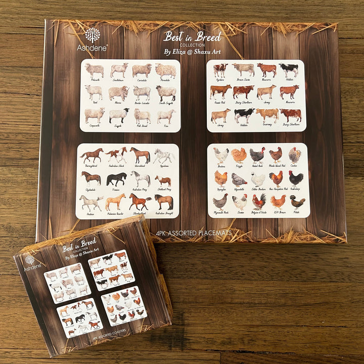 Ashdene Best in Breed 6 Pack Placemats