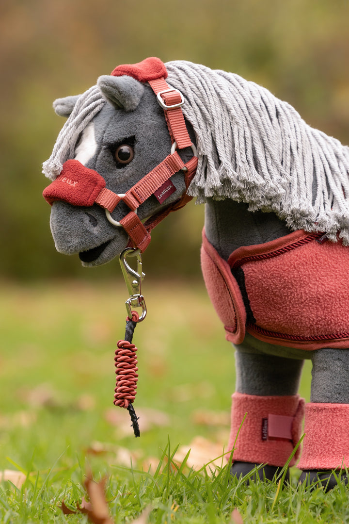 LeMieux Toy Pony Vogue Headcollar and Leadrope Spiced Earth