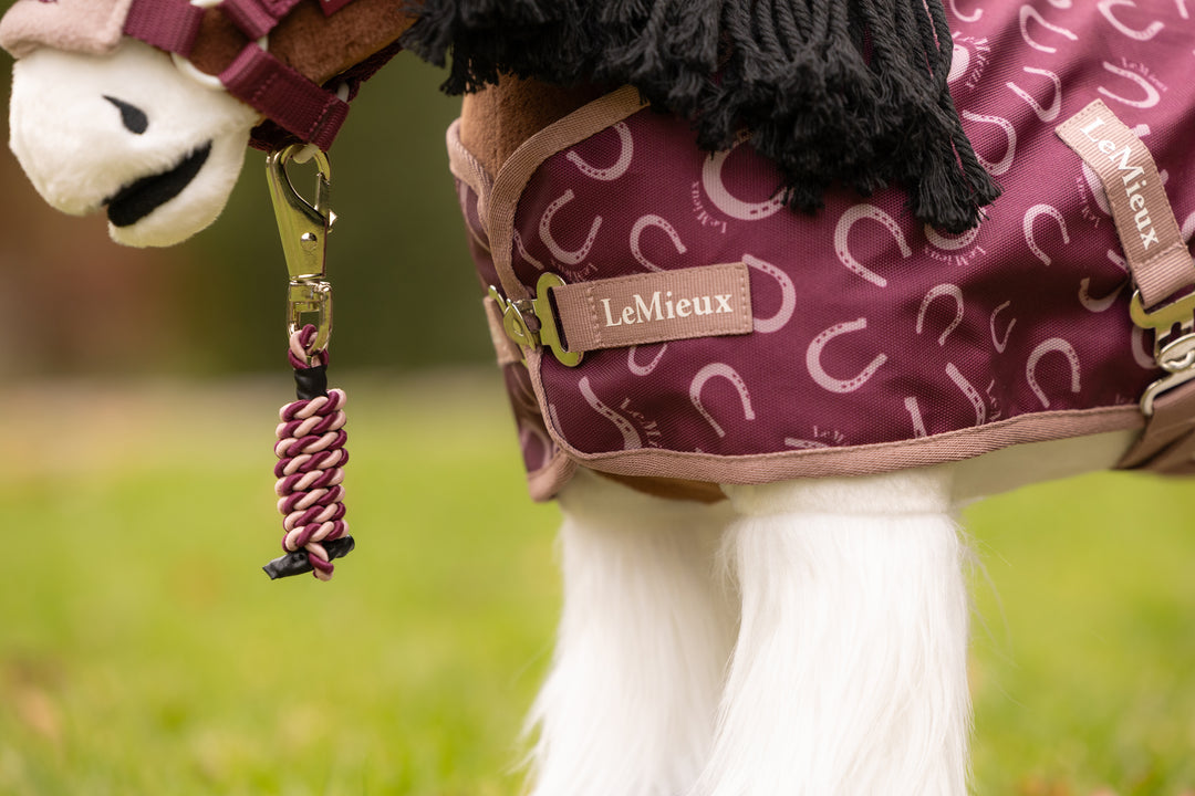 LeMieux Toy Pony Printed Ripstop Rug Blackberry