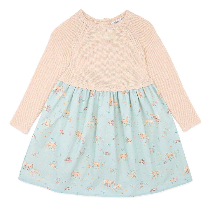 Winnie Knitted Bodice Dress