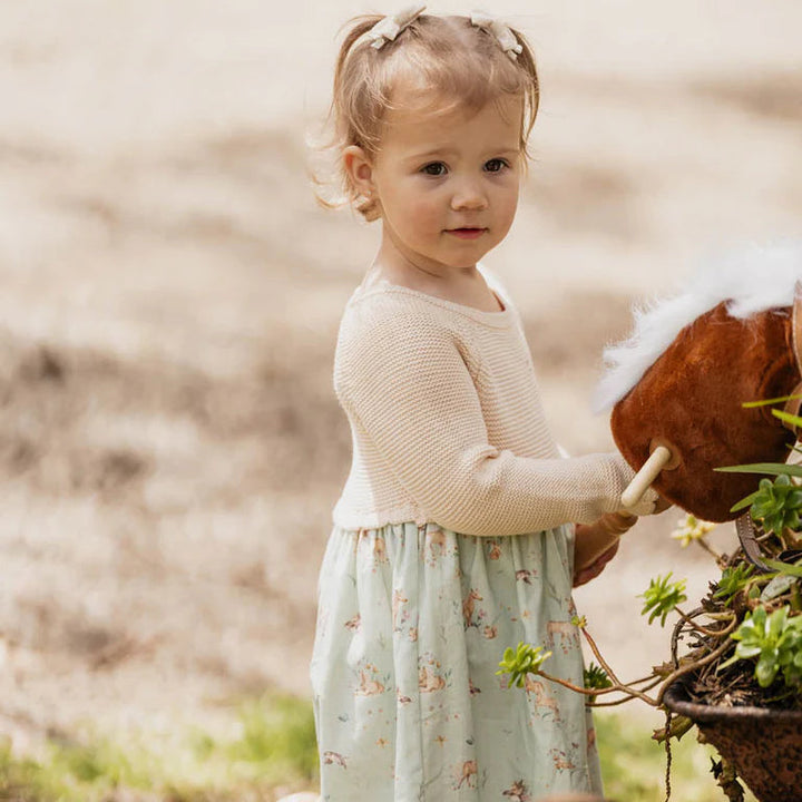 Winnie Knitted Bodice Dress