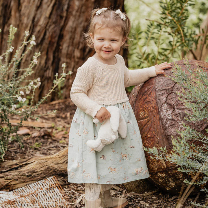 Winnie Knitted Bodice Dress