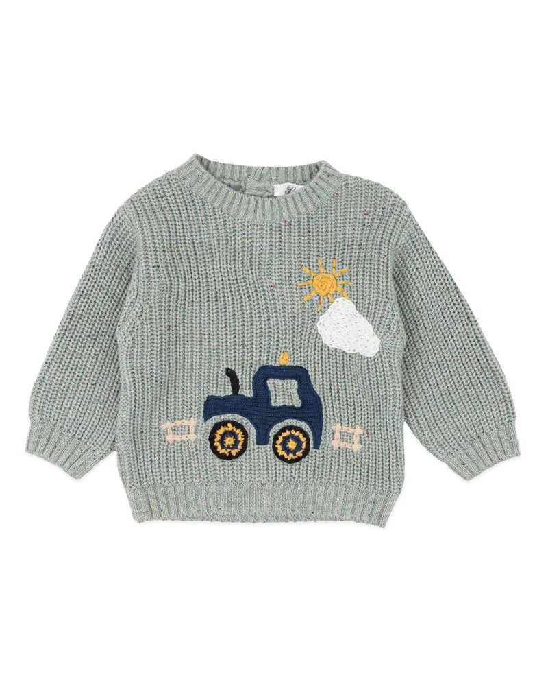 Hunter Tractor Organic Knitted Knitted Jumper