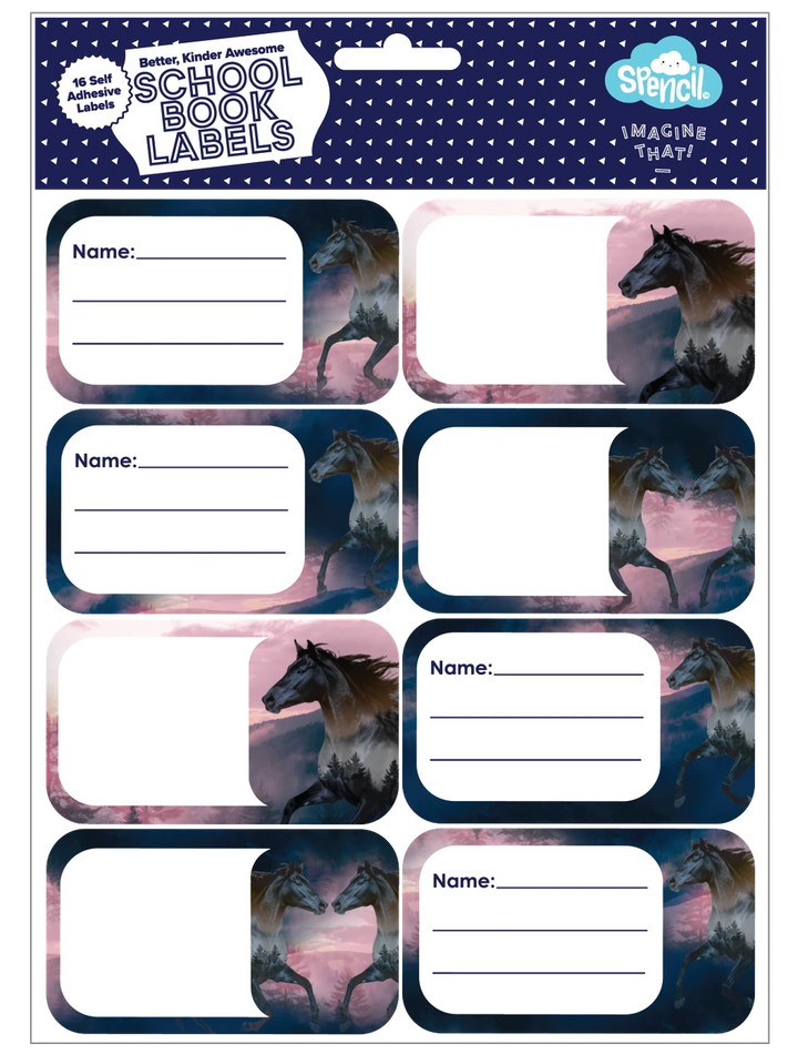 Spencil Twilight Book Labels