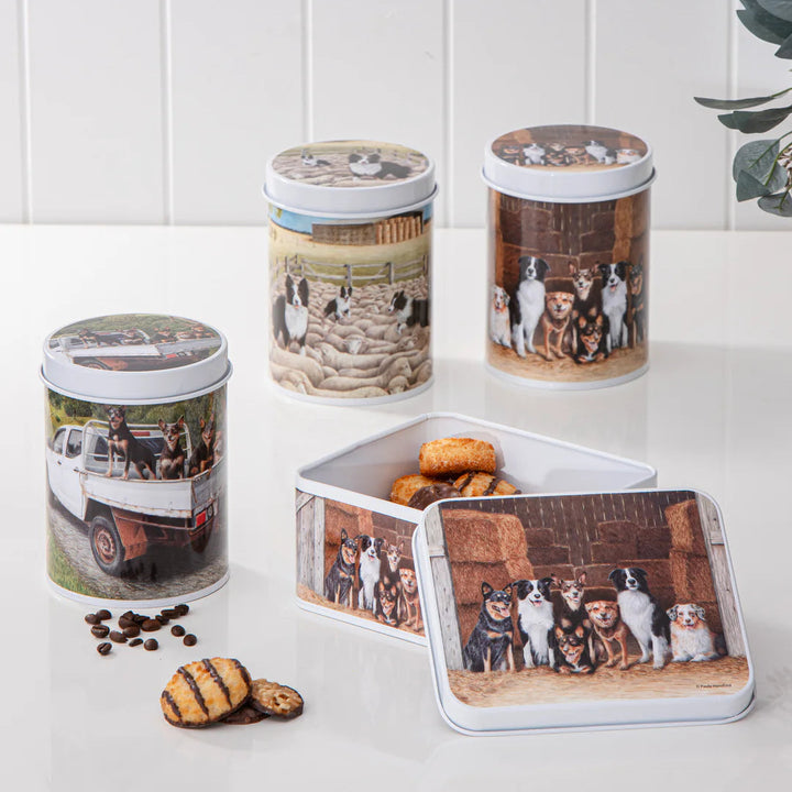 Ashdene Working Dogs 3pc Canister Set