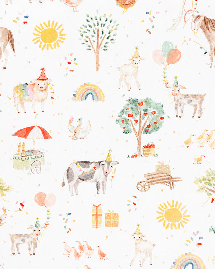 BeBe by Minihaha Scout Print Organic Bunny Rug