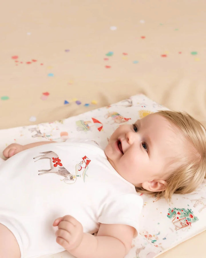 Bebe by Minihaha Scout Organic SS Horse Zip Romper