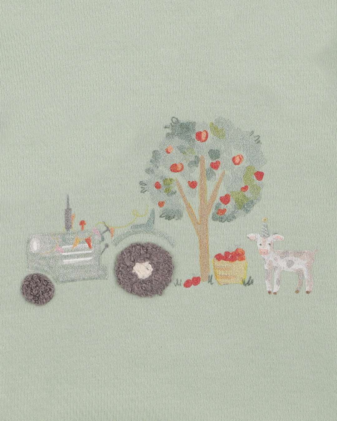 Bebe by Minihaha Scout Organic Tractor Oversized BodySuit