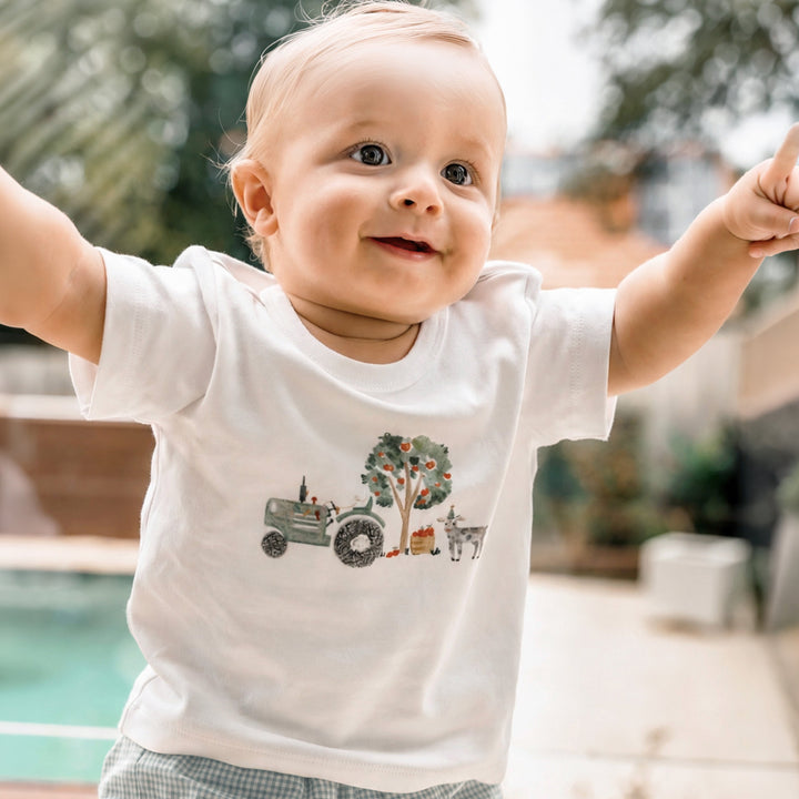 Bebe by Minihaha Scout Organic Tractor Tee