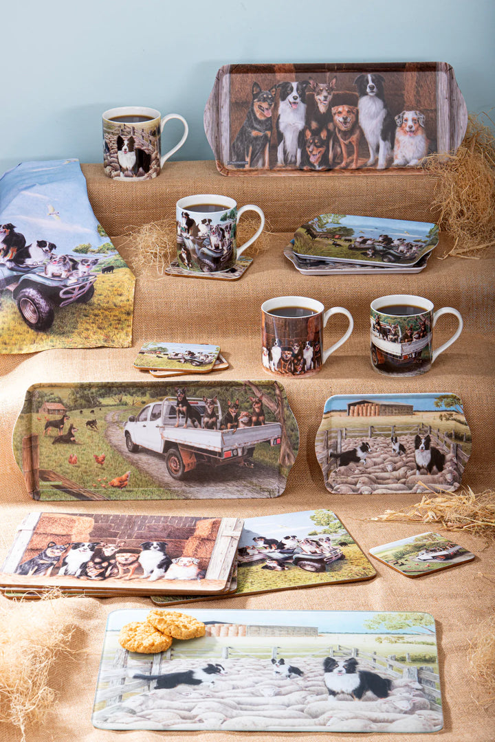 Ashdene Working Dogs Hay Shed Sandwich Tray