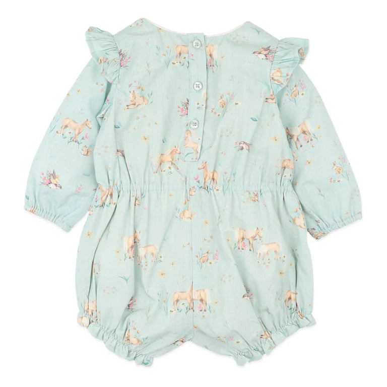 Winnie L/S Woven Romper