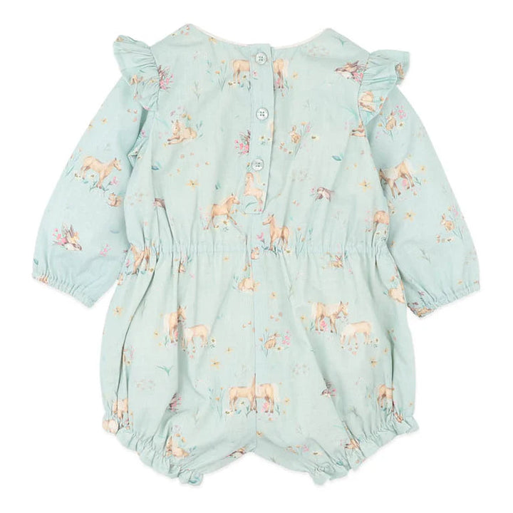 Winnie L/S Woven Romper