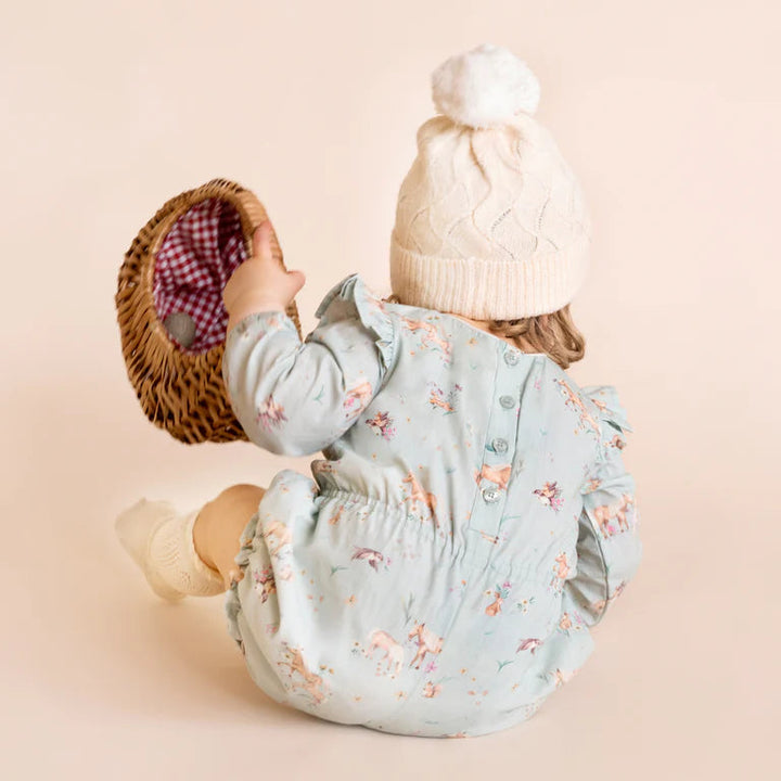 Winnie L/S Woven Romper