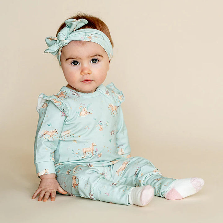 Winnie Organic Long Sleeved Zipsuit