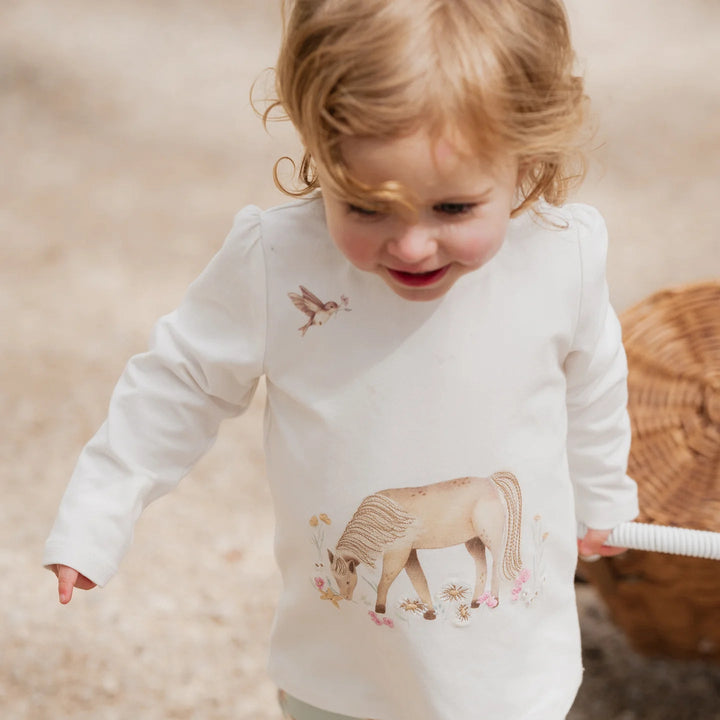 Winnie Pony Organic L/S Tee