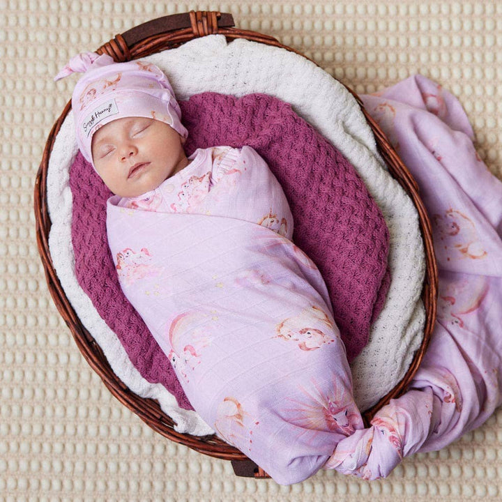 Unicorn Organic Knotted Beanie