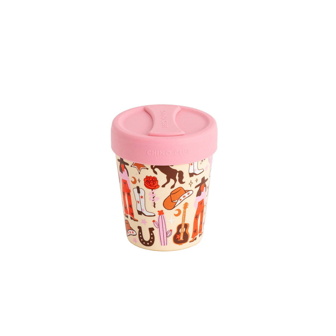 Cowgirl 8oz Stainless Steel Coffee Cup