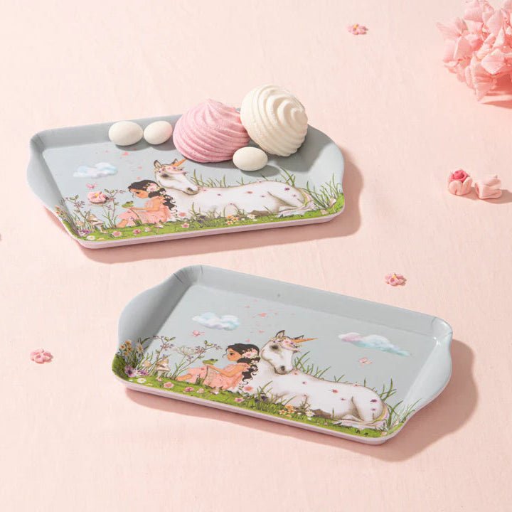 Ashdene "My Unicorn" 2pk Serving Tray - The Glamorous Grub