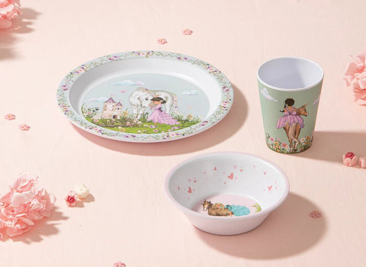 Ashdene "My Unicorn" 3 Pc Kids Melamine Set - The Glamorous Grub