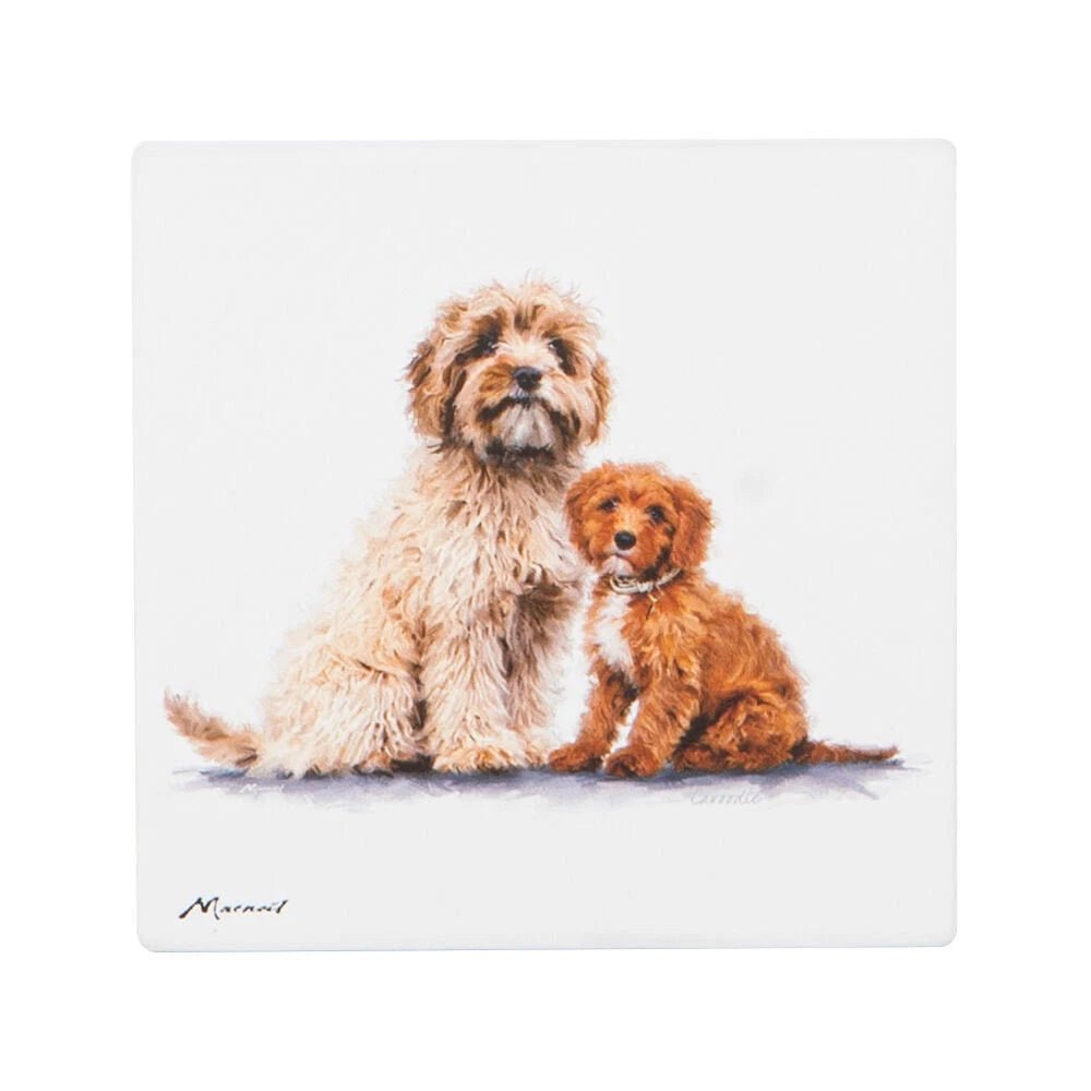 Ashdene Puppy Love Cavoodle Coaster - The Glamorous Grub