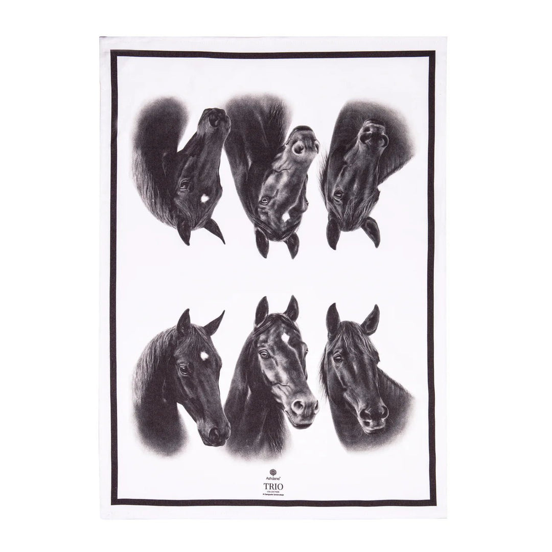 Ashdene Trio Black Tea Towel - The Glamorous Grub