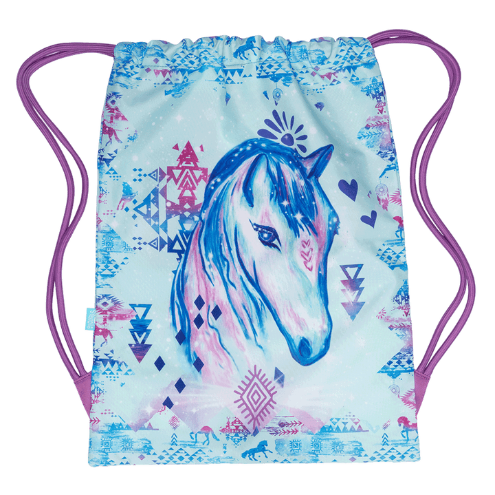 Aztec Horse Drawstring Bag - The Glamorous Grub