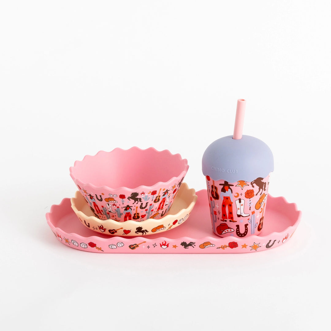 Cowgirl Smoothie Cup & Straw 200ml