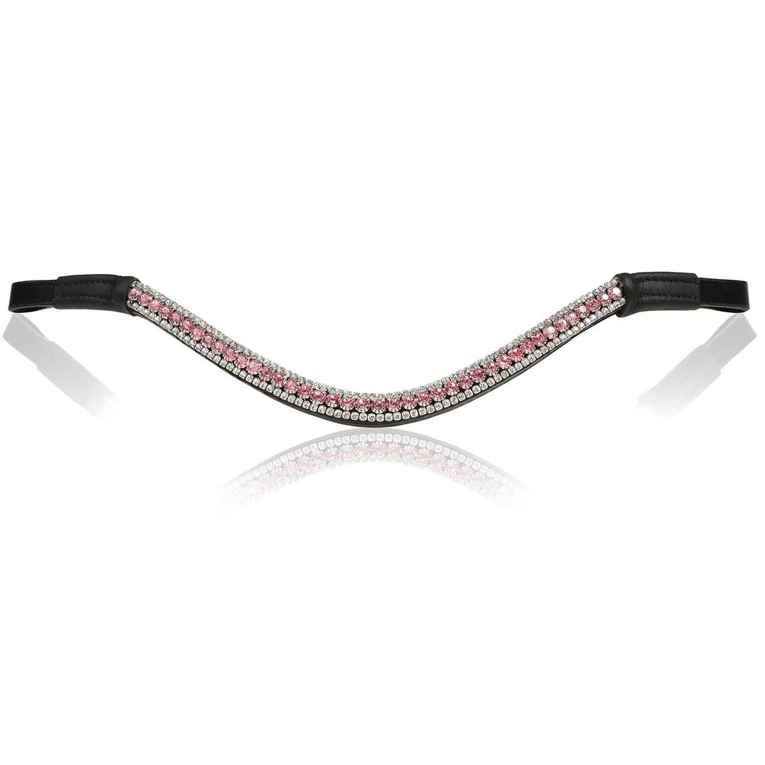 Baby Pink Crystal Browband - Lumi Pony - The Glamorous Grub