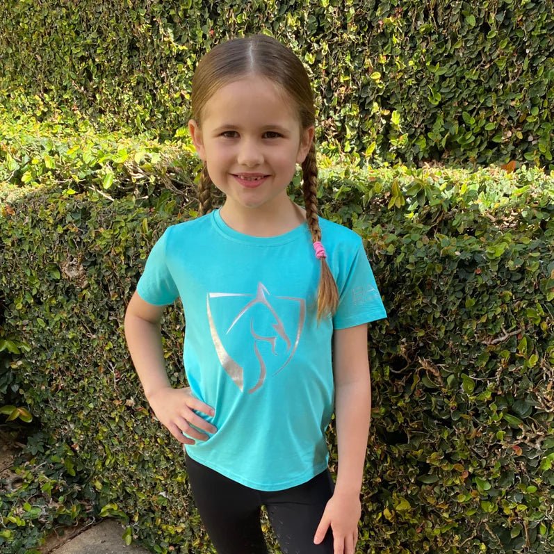 BARE Babes T-Shirt - Twilight Teal - The Glamorous Grub