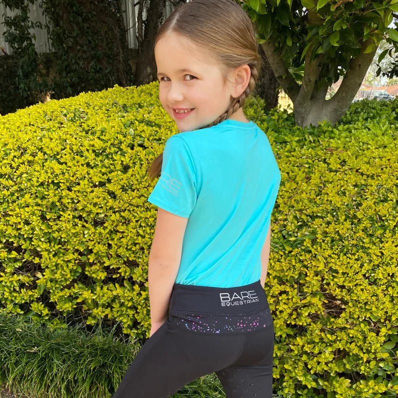 BARE Babes T-Shirt - Twilight Teal - The Glamorous Grub