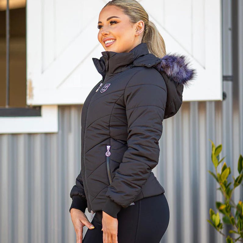 BARE Equestrian Ellie Jacket - Black - The Glamorous Grub