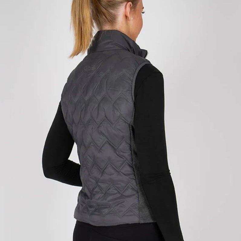 BARE Equestrian Sienna Vest - Charcoal - The Glamorous Grub