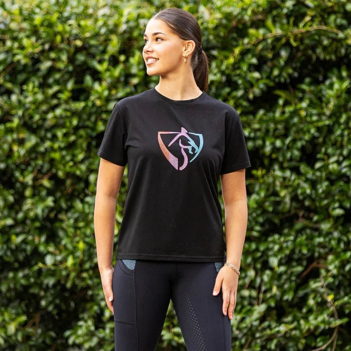BARE Neon Logo T-Shirt - Black - The Glamorous Grub