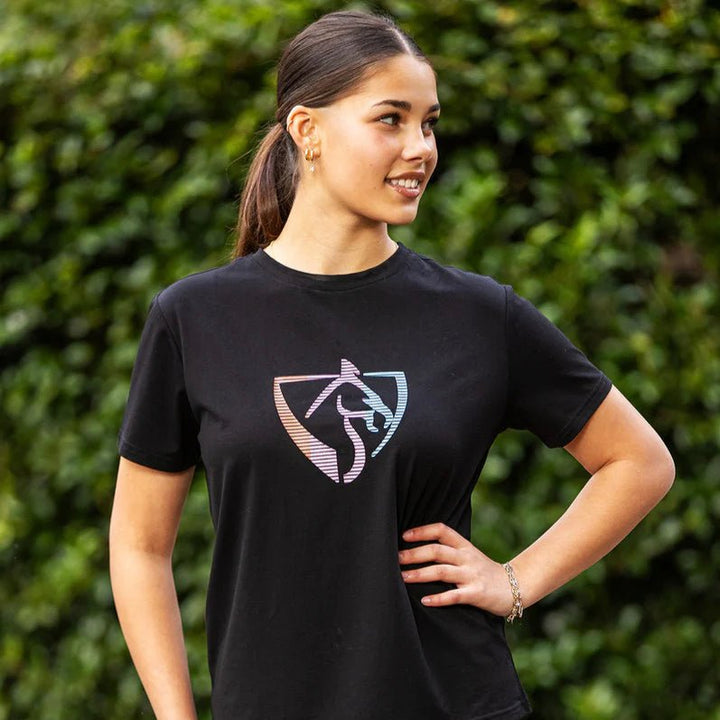 BARE Neon Logo T-Shirt - Black - The Glamorous Grub