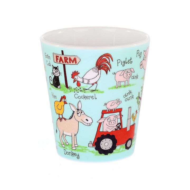 Kids Farm Melamine Beaker