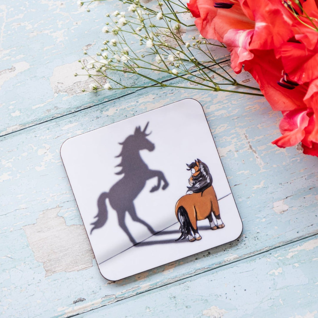 'Believe in Yourself' Individual Coaster - Bay - The Glamorous Grub