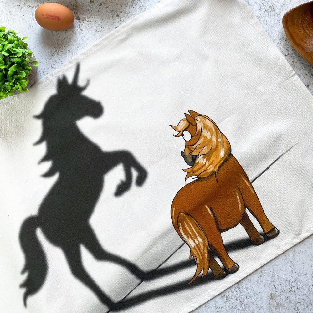 'Believe in Yourself' Tea Towel - The Glamorous Grub