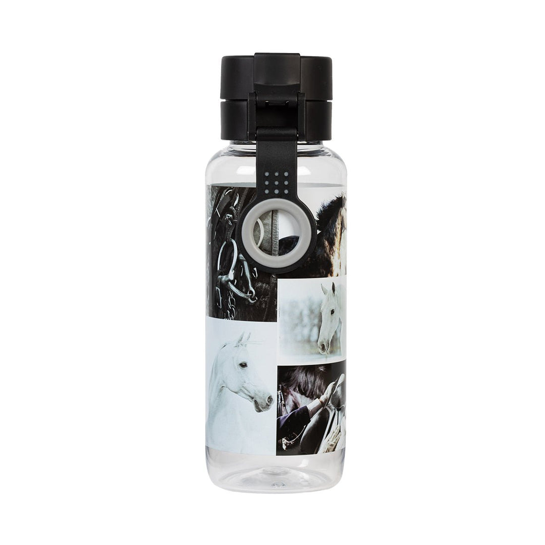 Black & White Horses Water Bottle - The Glamorous Grub