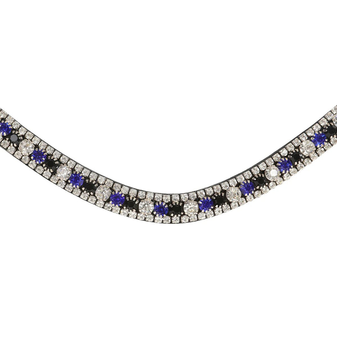 Blue Crystal Browband - Lumi Pony - The Glamorous Grub