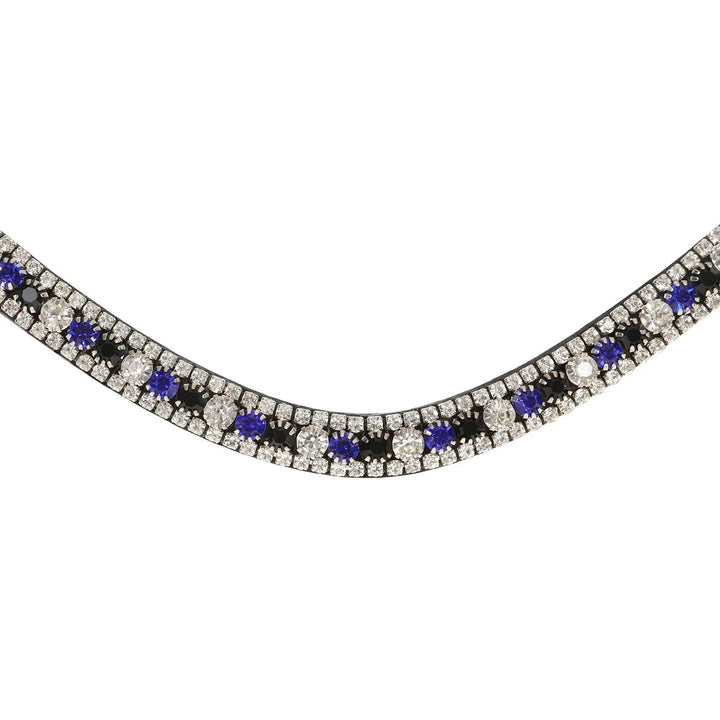 Blue Crystal Browband - Lumi Pony - The Glamorous Grub