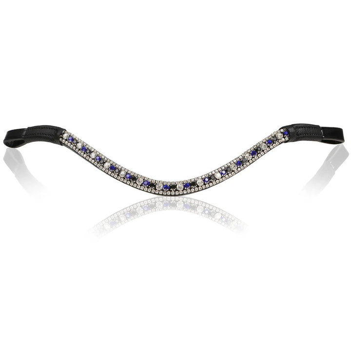 Blue Crystal Browband - Lumi Pony - The Glamorous Grub