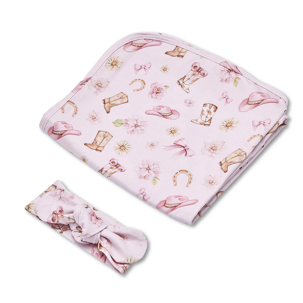 Boots &amp; Bows Organic Jesery Wrap