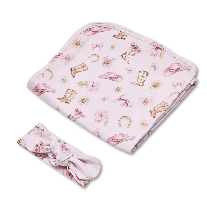 Boots &amp; Bows Organic Jesery Wrap