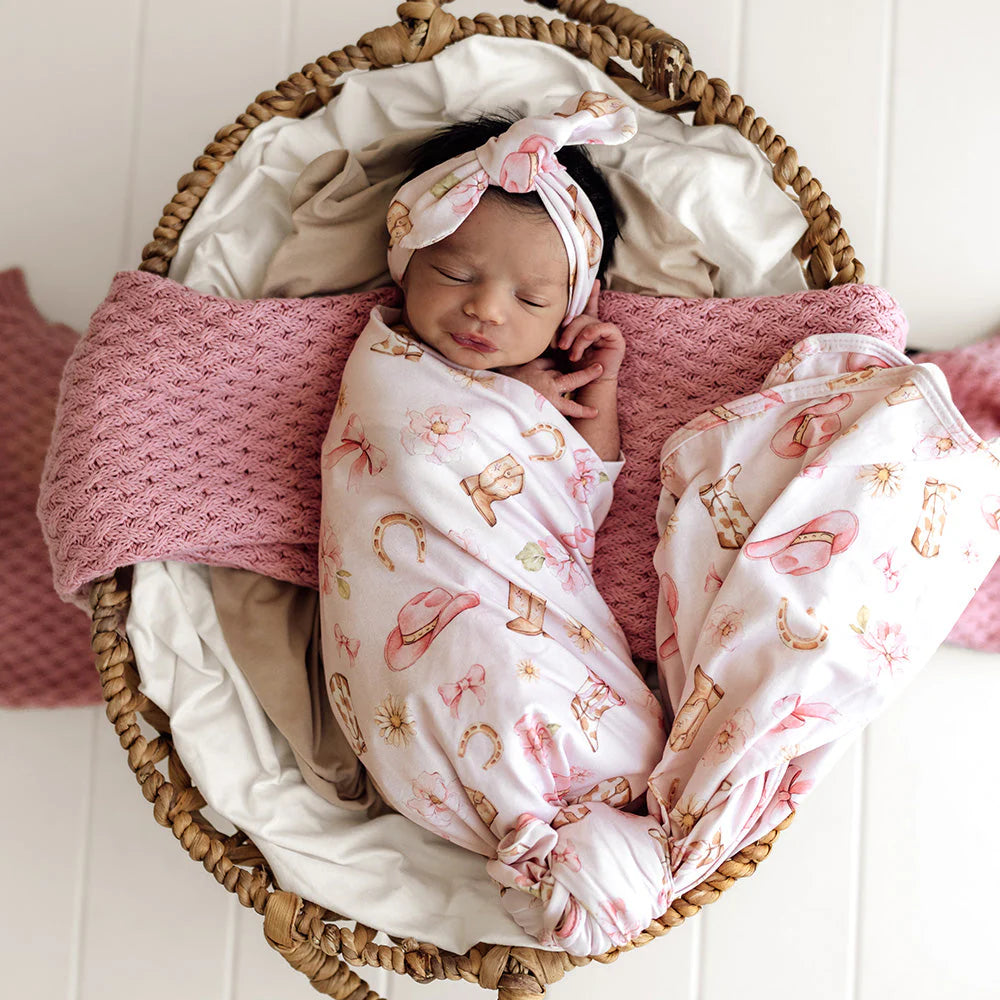 Boots &amp; Bows Organic Jesery Wrap