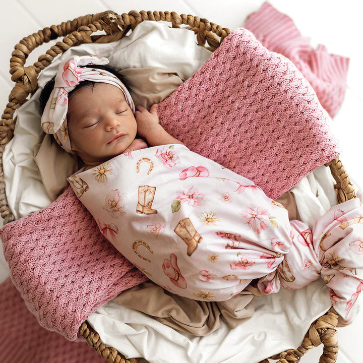 Boots &amp; Bows Organic Jesery Wrap