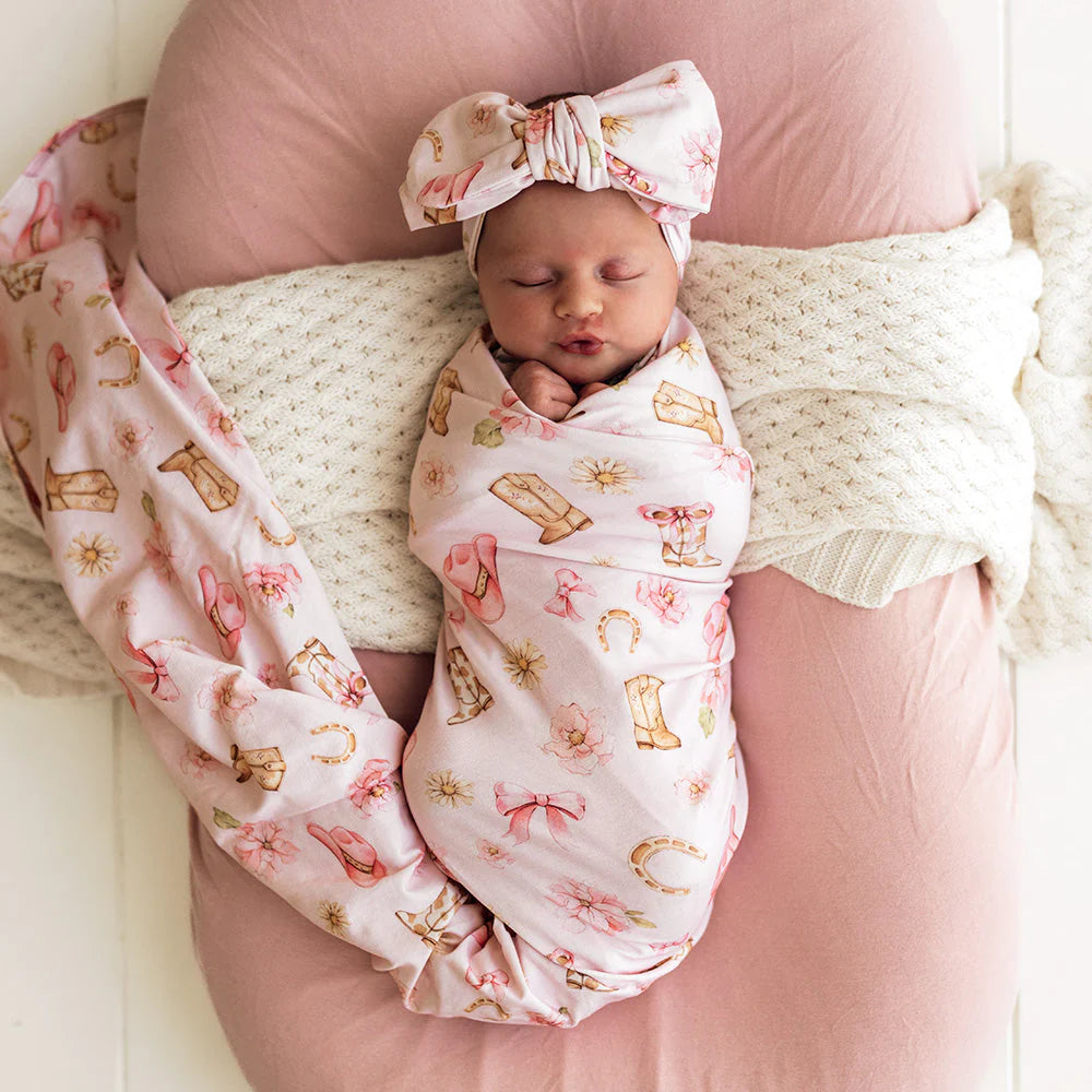 Boots &amp; Bows Organic Jesery Wrap