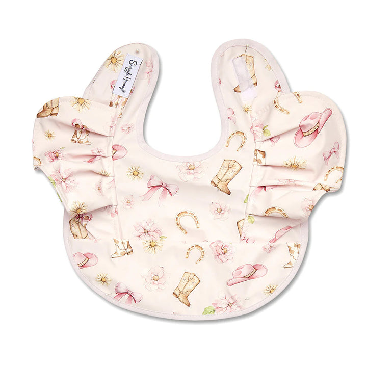 Boots &amp; Bows Snuggle Bib
